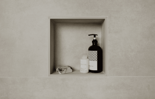 niche de douche pré-fabriquée