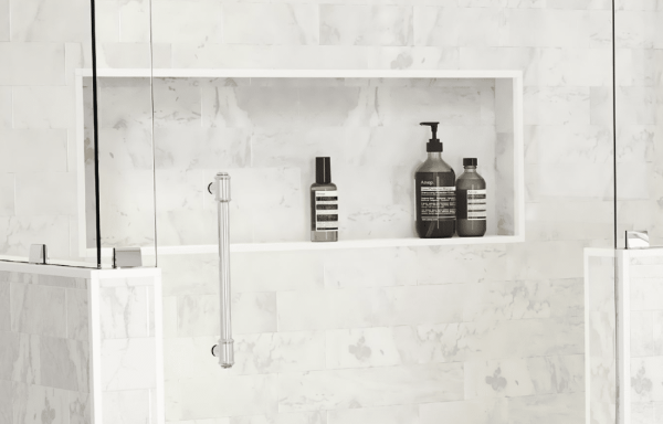 niche de douche pré-fabriquée